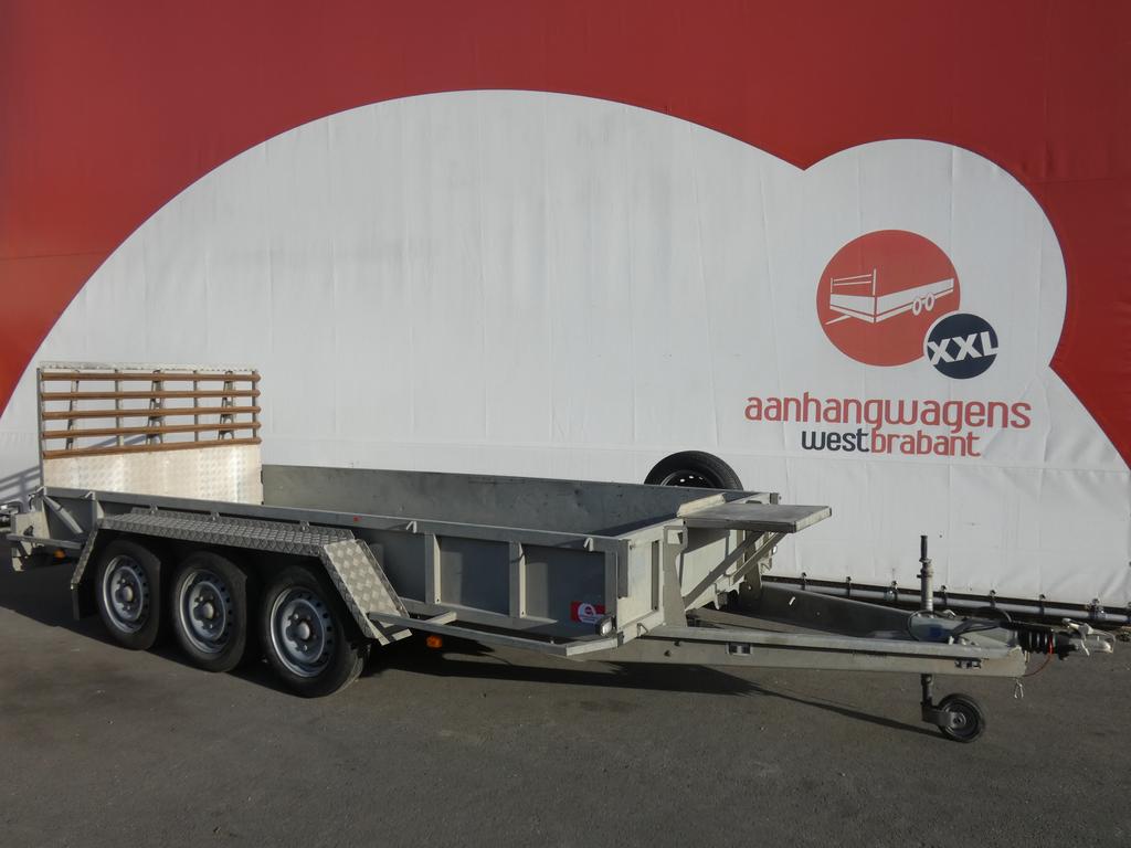 Tweedehands Ifor-Williams  Machinetransporter tridemas  429x178cm  3500kg